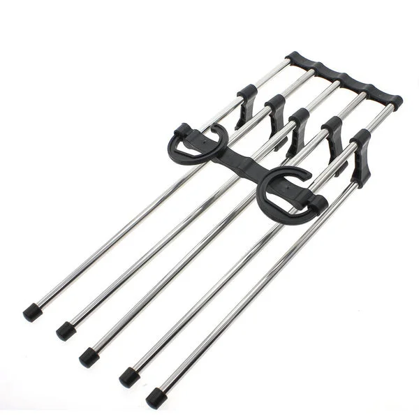 Trouser Hanger Organizer – Adjustable 5-in-1 Space Saver | Organivo