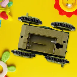 Tumbling Tank Toy Car – Lights, Sound & Action | Inventive Play