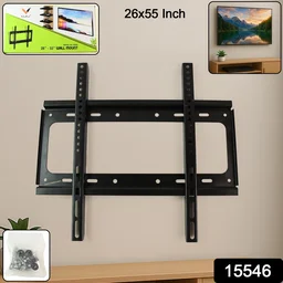 TV Wall Mount Bracket – Heavy Duty Adjustable Metal for 26-55 Inch