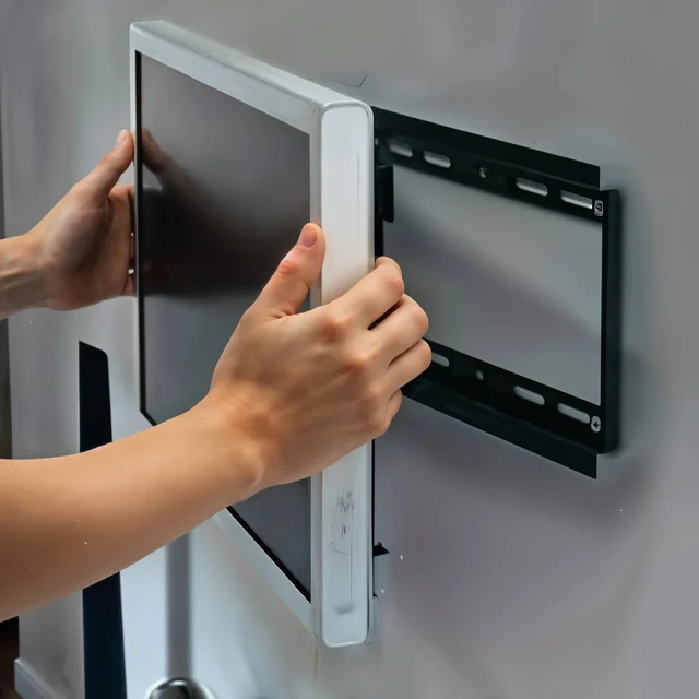 TV Wall Mount Bracket – Heavy Duty Adjustable Metal for 26-55 Inch