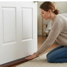 Twin Door Draft Stopper – Energy Saver | FreshAura Homeware