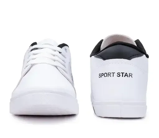 Shoefly Mens Sneakers, Casual Shoes ,Sports and comfortable shoes (Pack Of 1 ,White) Mo - IND-7