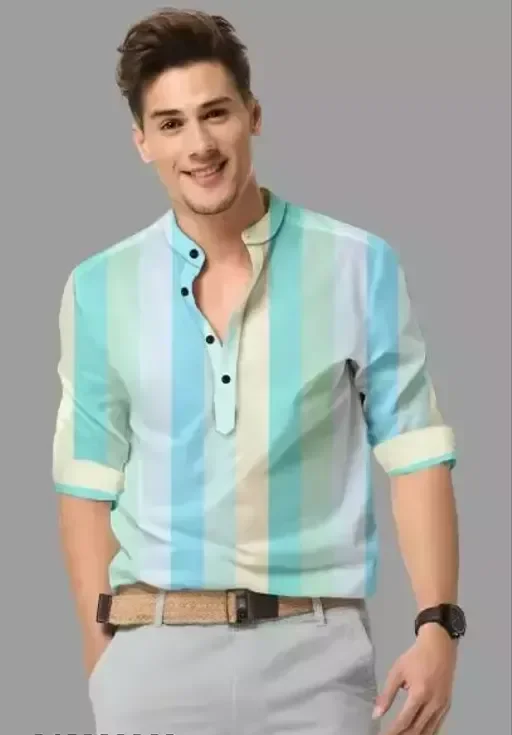 Men's partywear shirts menswear shirt for men fashion made by cotton blended fabric fully stitched shirt on-line shirt ready made shirt for men meesho with stylish full sleeve design shirt for men Designer Full sleeve Shirt's For Men MO