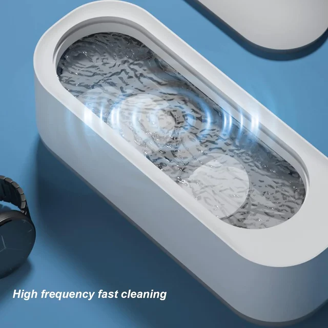 Ultrasonic Jewellery Cleaner – Portable High-Frequency | Velvet Wipe