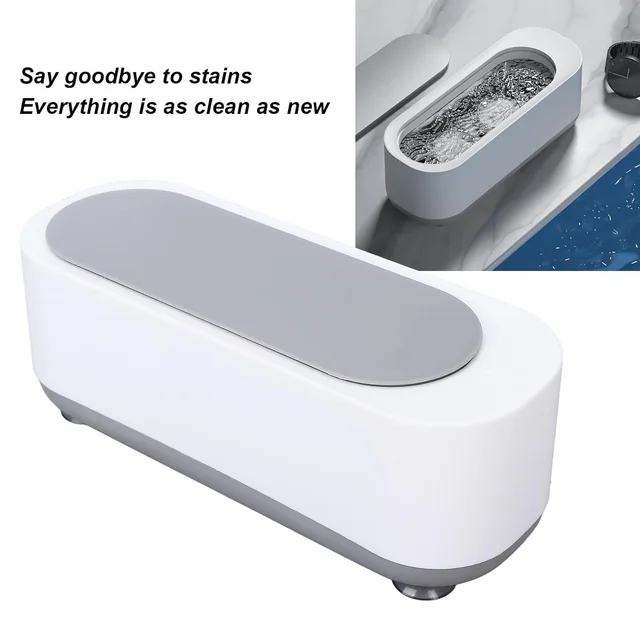 Ultrasonic Jewellery Cleaner – Portable High-Frequency | Velvet Wipe