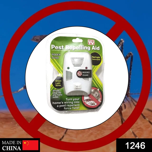 Ultrasonic Pest Repeller for Rats Mosquitoes Cockroaches