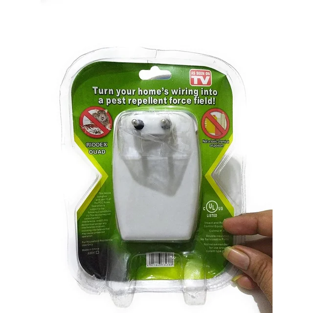 Ultrasonic Pest Repeller for Rats Mosquitoes Cockroaches