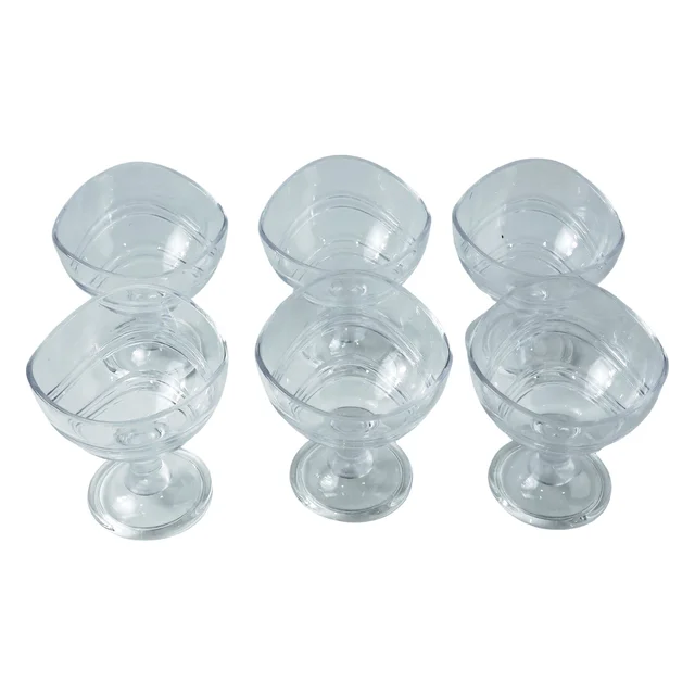 Unbreakable Creamy Dessert Bowls – Elegant, Durable & Crystal Clear