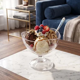 Unbreakable Creamy Dessert Bowls – Elegant, Durable & Crystal Clear