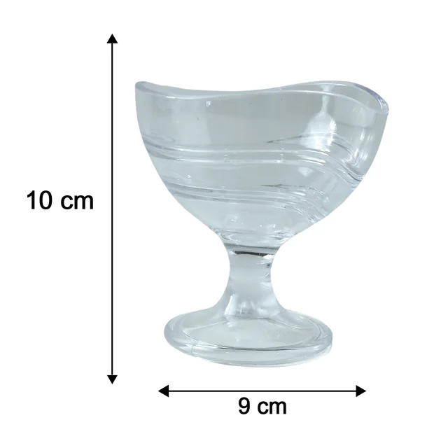 Unbreakable Creamy Dessert Bowls – Elegant, Durable & Crystal Clear