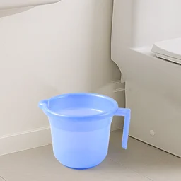 Unbreakable Plastic Bath Mug 1000ML with Ergonomic Handle