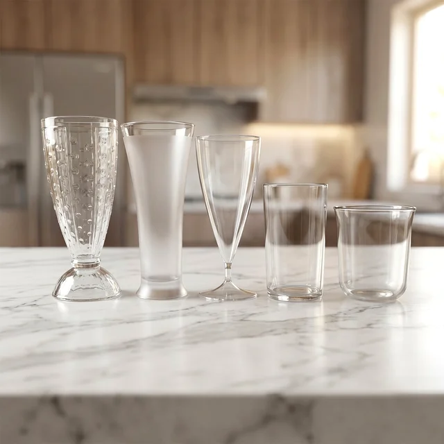 Unbreakable Plastic Drinking Glass – Stylish & Long-lasting Drinkware