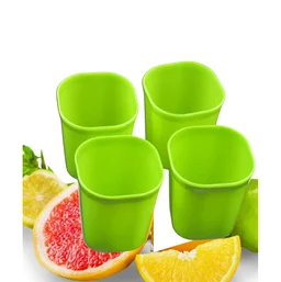 Unbreakable Plastic Drinking Glasses – Set of 4, Dishwasher Safe | Tidy Table