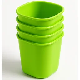 Unbreakable Plastic Drinking Glasses – Set of 4, Dishwasher Safe | Tidy Table