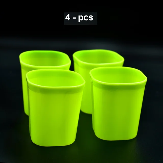 Unbreakable Plastic Drinking Glasses – Set of 4, Dishwasher Safe | Tidy Table