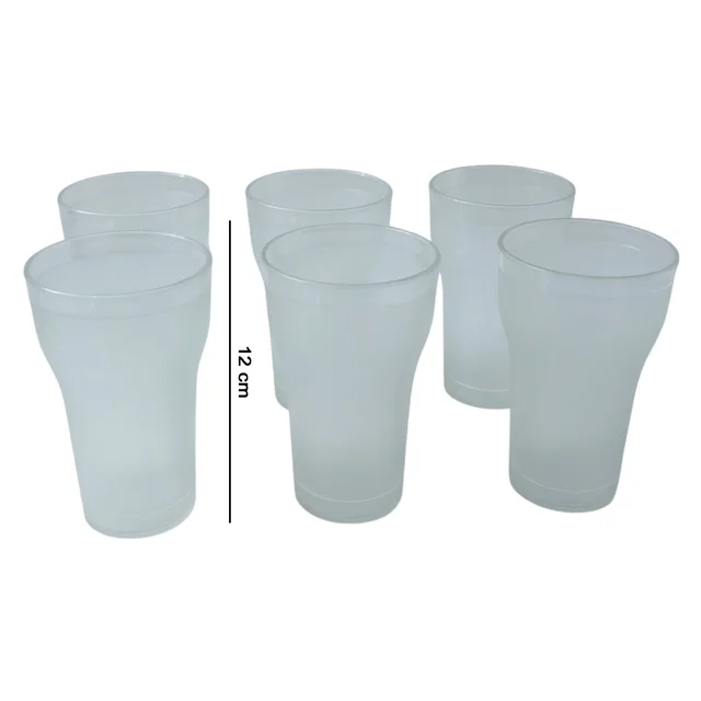 Unbreakable Plastic Drinking Water Glass – Durable & Reusable Set
