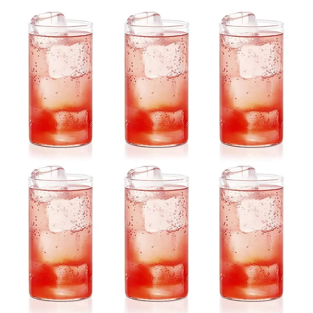 Unbreakable Plastic Glasses – Clear 330ml Set of 6 | Serve Stellar