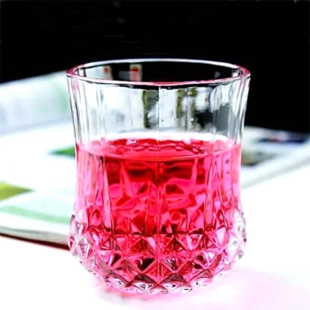 Unbreakable Plastic Glasses Set – Transparent, 250ml (Set of 6) | Indo Glow