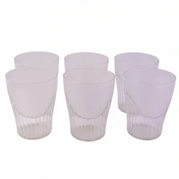 Unbreakable Plastic Juice Glass Set – Safe & Stylish Drinkware for Home
