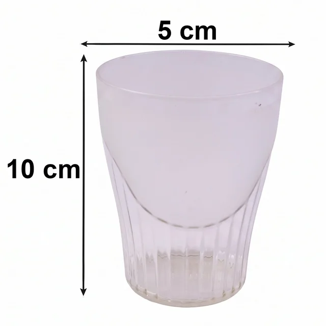 Unbreakable Plastic Juice Glass Set – Safe & Stylish Drinkware for Home