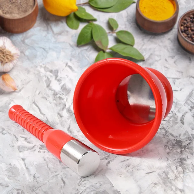 Unbreakable Plastic Khal Batta Set – Heavy Duty Manual Grinder
