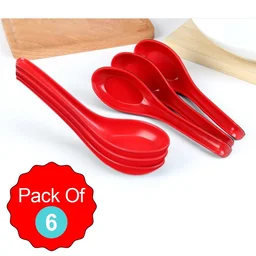 Unbreakable Soup Spoons – Colorful & Food Grade Set of 6 | Tummy Tide