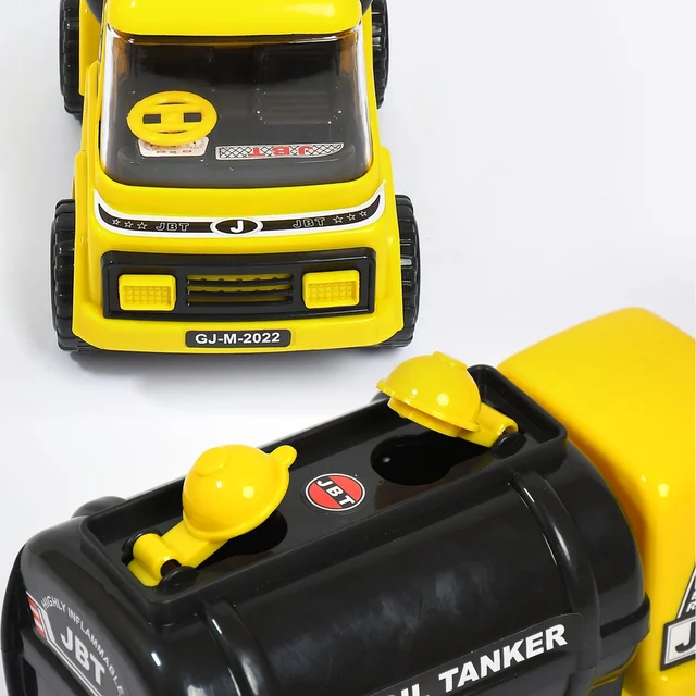 Unbreakable Toy Truck – Friction Powered Oil Tanker | Action Legion