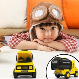 Unbreakable Toy Truck – Friction Powered Oil Tanker | Action Legion
