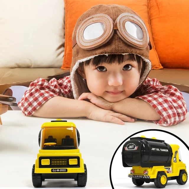 Unbreakable Toy Truck – Friction Powered Oil Tanker | Action Legion