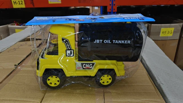 Unbreakable Toy Truck – Friction Powered Oil Tanker | Action Legion