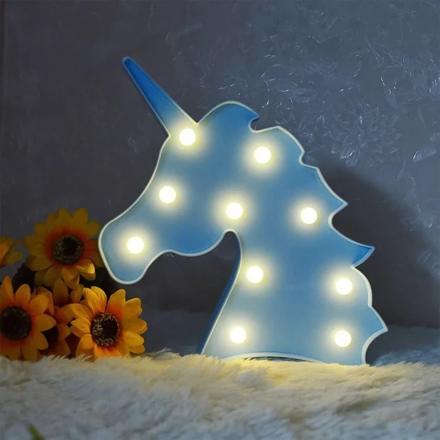 Unicorn LED Decorative Night Light – Soft Glow for Kids' Rooms