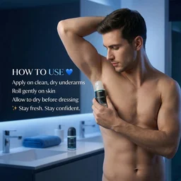 Unisex Roll-On Deodorant – Long-lasting freshness & gentle formula