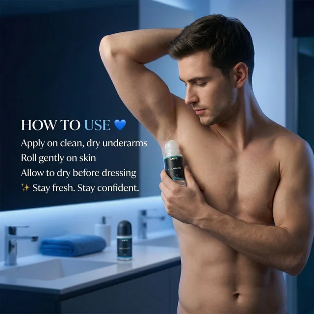 Unisex Roll-On Deodorant – Long-lasting freshness & gentle formula