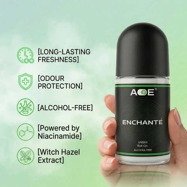 Unisex Roll-On Deodorant – Long-lasting freshness & gentle formula