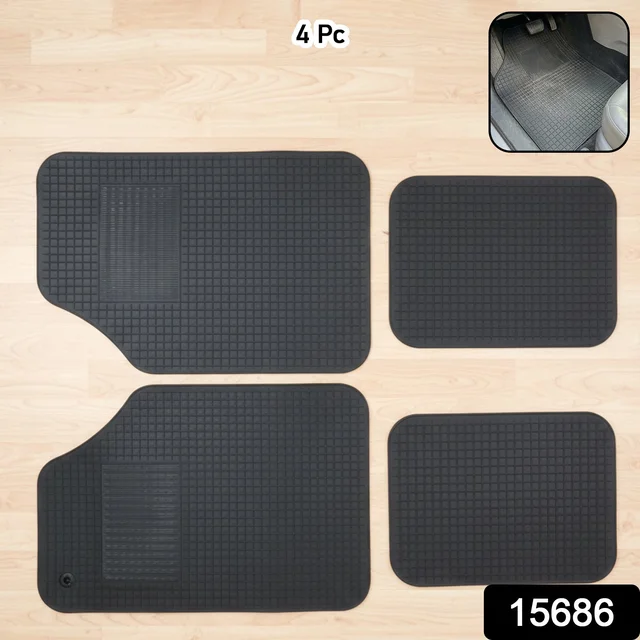 Universal Heavy Duty Car Floor Mat Set – All-Weather Vehicle Protection
