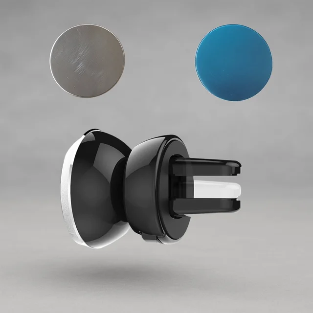 Universal Magnetic Car Mobile Holder – 360° Rotating Strong Grip
