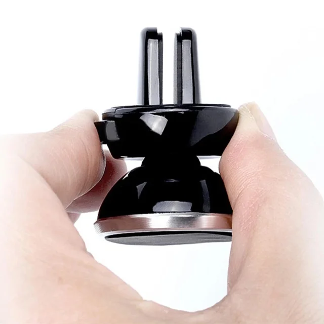 Universal Magnetic Car Mobile Holder – 360° Rotating Strong Grip