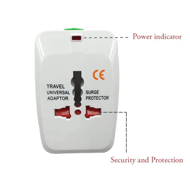 Universal Travel Adapter – All-in-One Worldwide Plug | Poravar