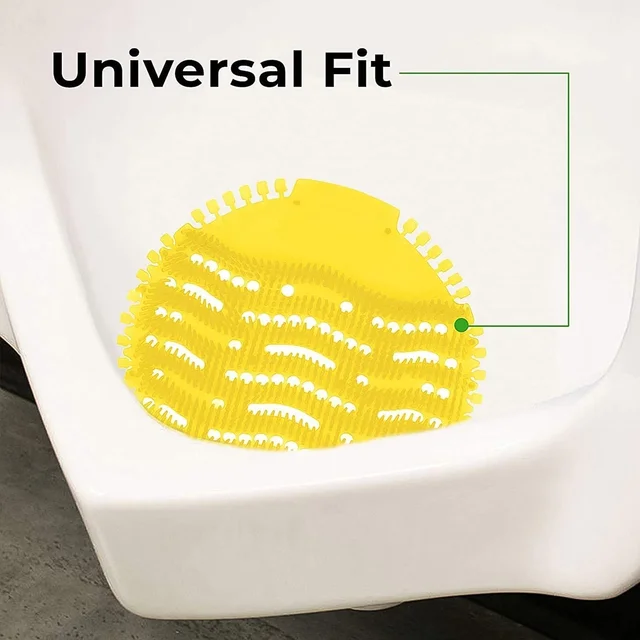 Urinal Screen Deodorizer Mat – Anti-Splash Odor Control (2 Pc Set)