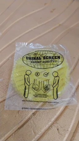 Urinal Screen Deodorizer Mat – Anti-Splash Odor Control (2 Pc Set)