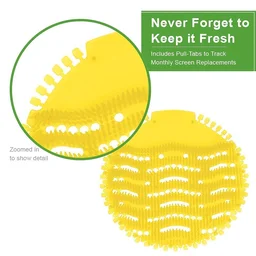 Urinal Screen Deodorizer Mat – Long-Lasting Odor Control & Anti-Splash