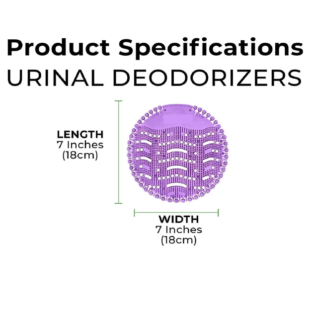 Urinal Screen Mat – Anti-Splash & Odor Control | Velvet Wipe