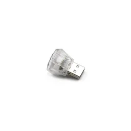 USB Car Interior Light – Diamond Shape LED Lamp |