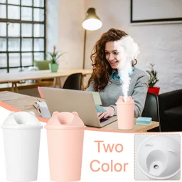 USB Humidifier – Cute Bear LED Air Mist Diffuser for Home | Airvanta