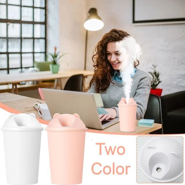 USB Humidifier – Cute Bear LED Air Mist Diffuser for Home | Airvanta