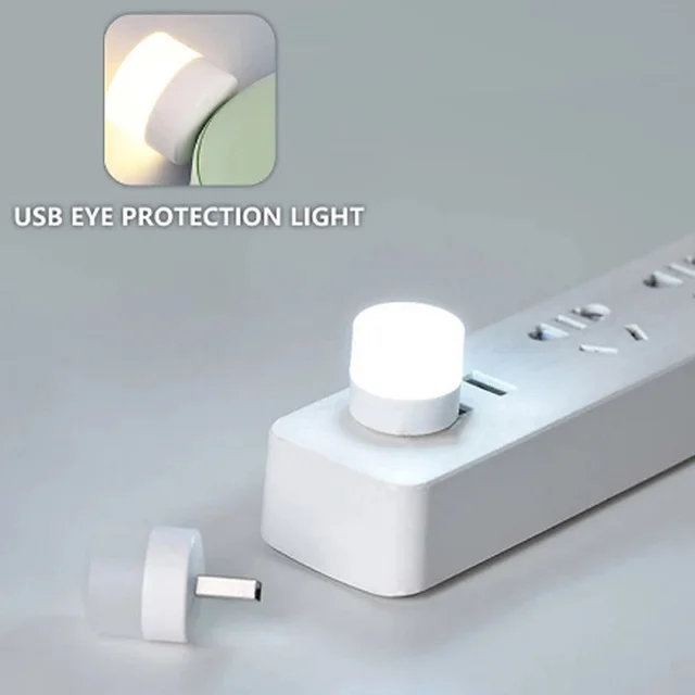 USB LED Bulb Yellow – Portable Mini Light for Home & Office | Indo Glow