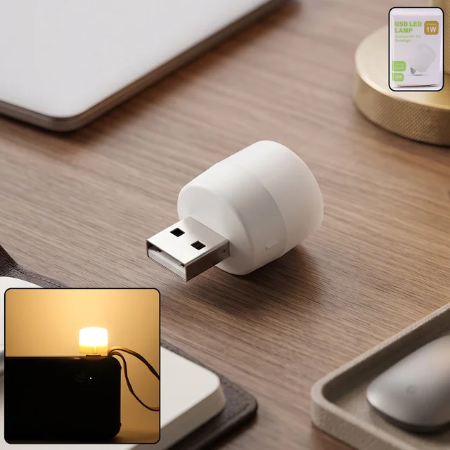 USB LED Night Light – Compact, Low Power Ambient Glow