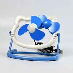 USB Mini Fan – Quiet & Portable Desk Fan for Home & Office | VoltDesk
