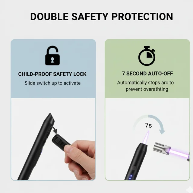 USB Rechargeable Electric Arc Lighter – Flexible, Windproof | FirePot
