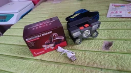 USB Rechargeable Headlamp – 5 LED Outdoor Light | Indo Glow